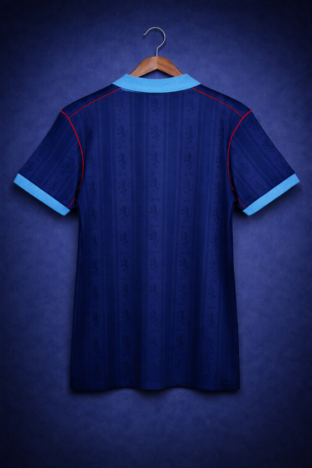 Camiseta réplica retro de Aston Vila  temporada 95-96 visitante