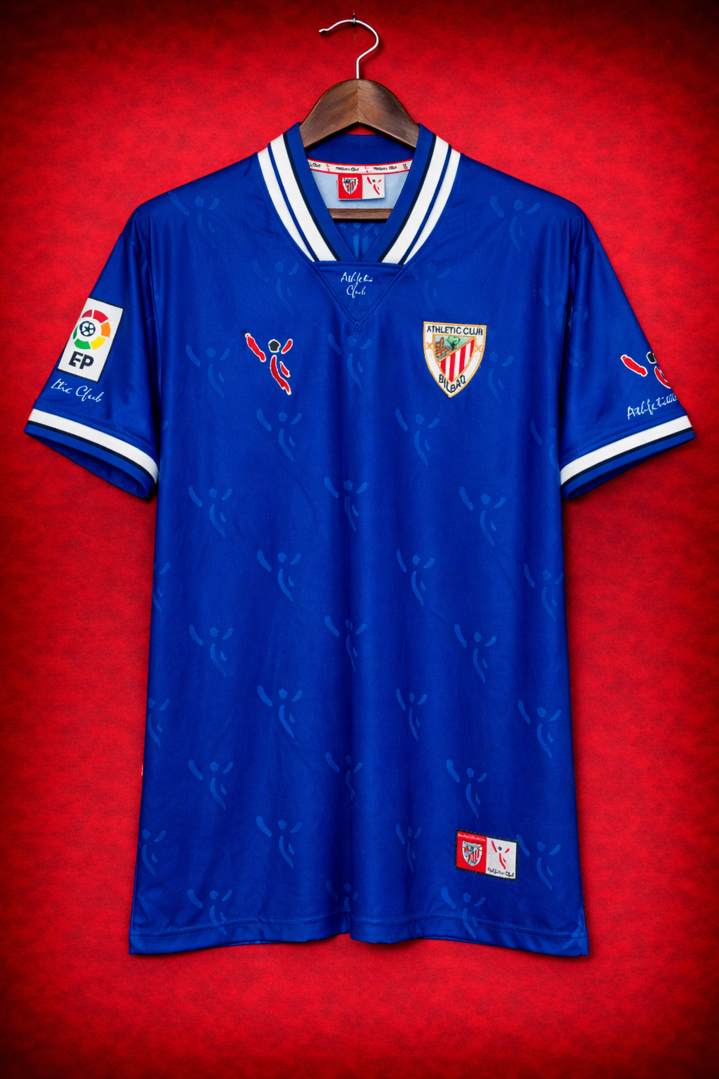 Camiseta réplica retro de Athlétic de Bilbao temporada 01-03 visitante