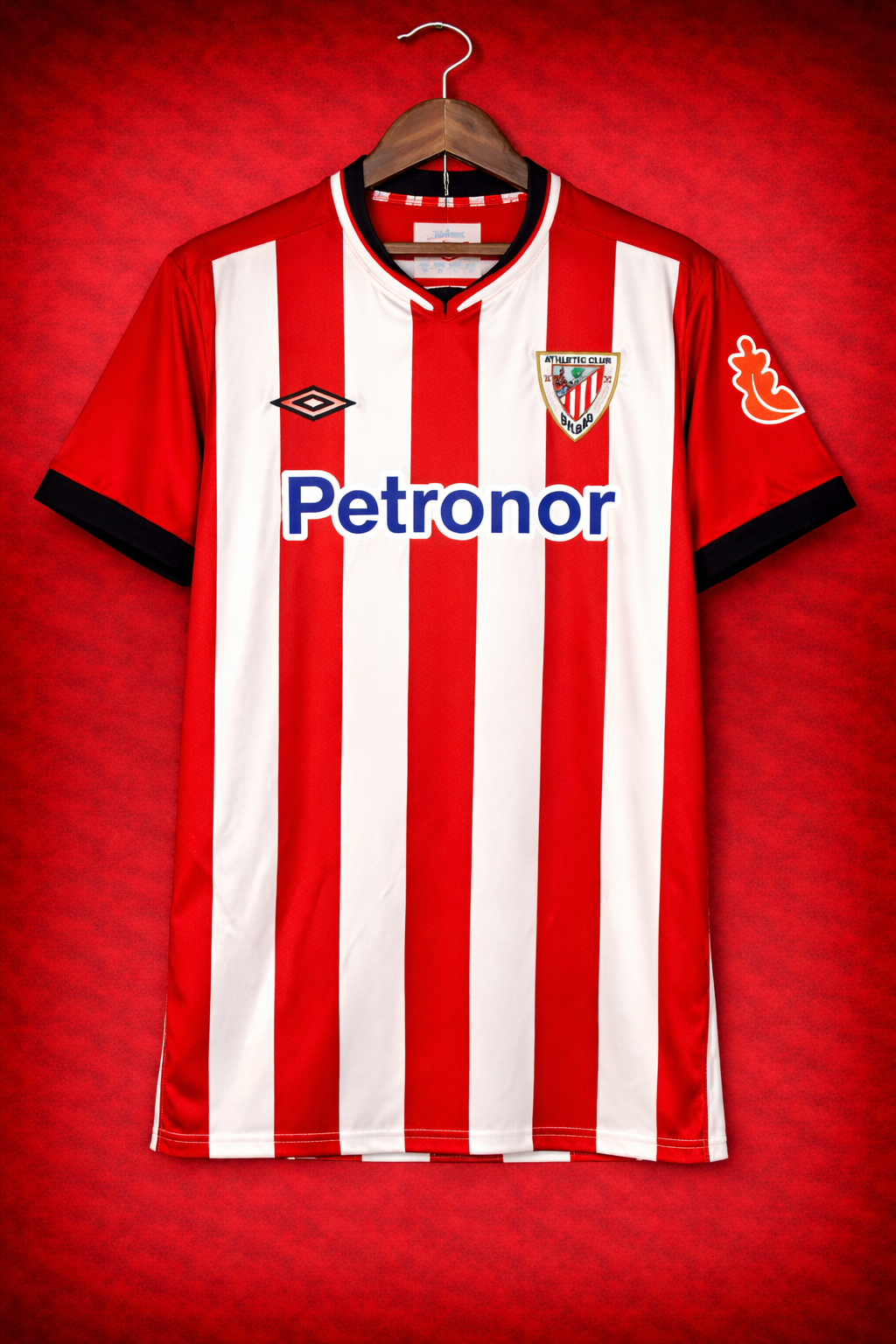 Camiseta réplica retro de Athlétic de Bilbao temporada 11-12