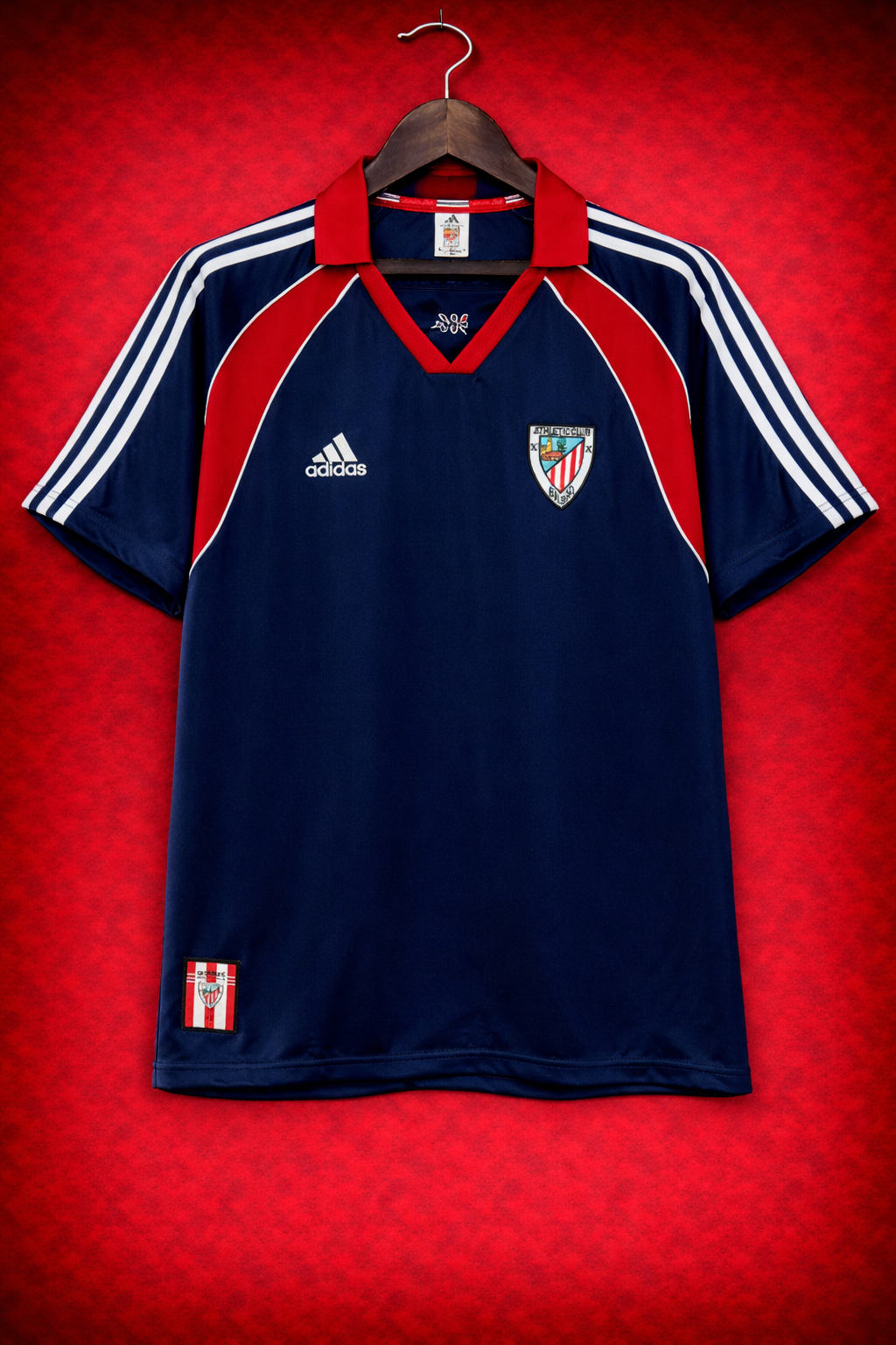 Camiseta réplica retro de Athlétic de Bilbao temporada 99-00 visitante