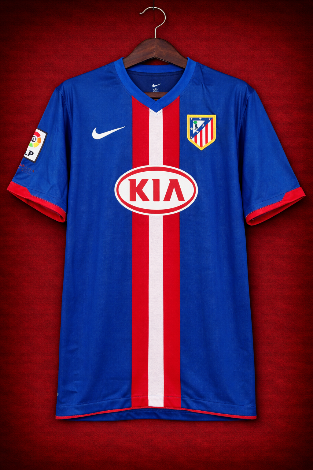 Camiseta réplica retro de Atlético de Madrid temporada 10-11 visitante