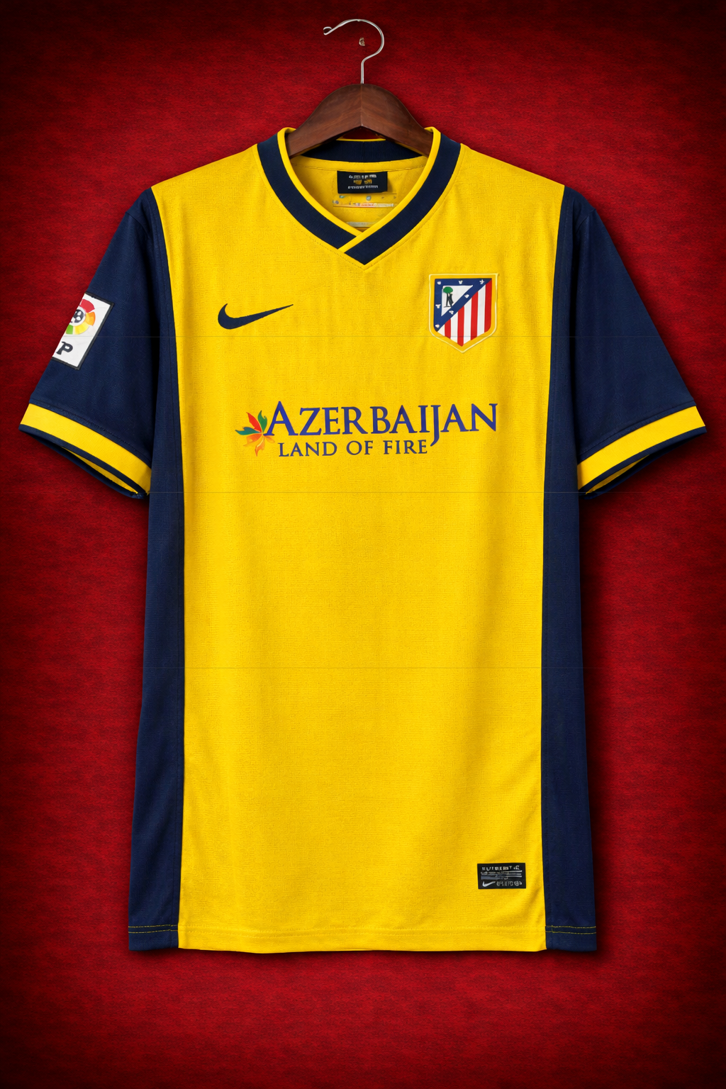 Camiseta réplica retro de Atlético de Madrid temporada 13-14 visitante