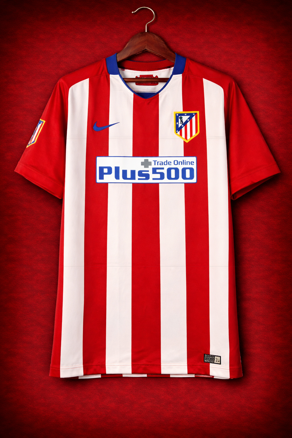 Camiseta réplica retro de Atlético de Madrid temporada 16-17