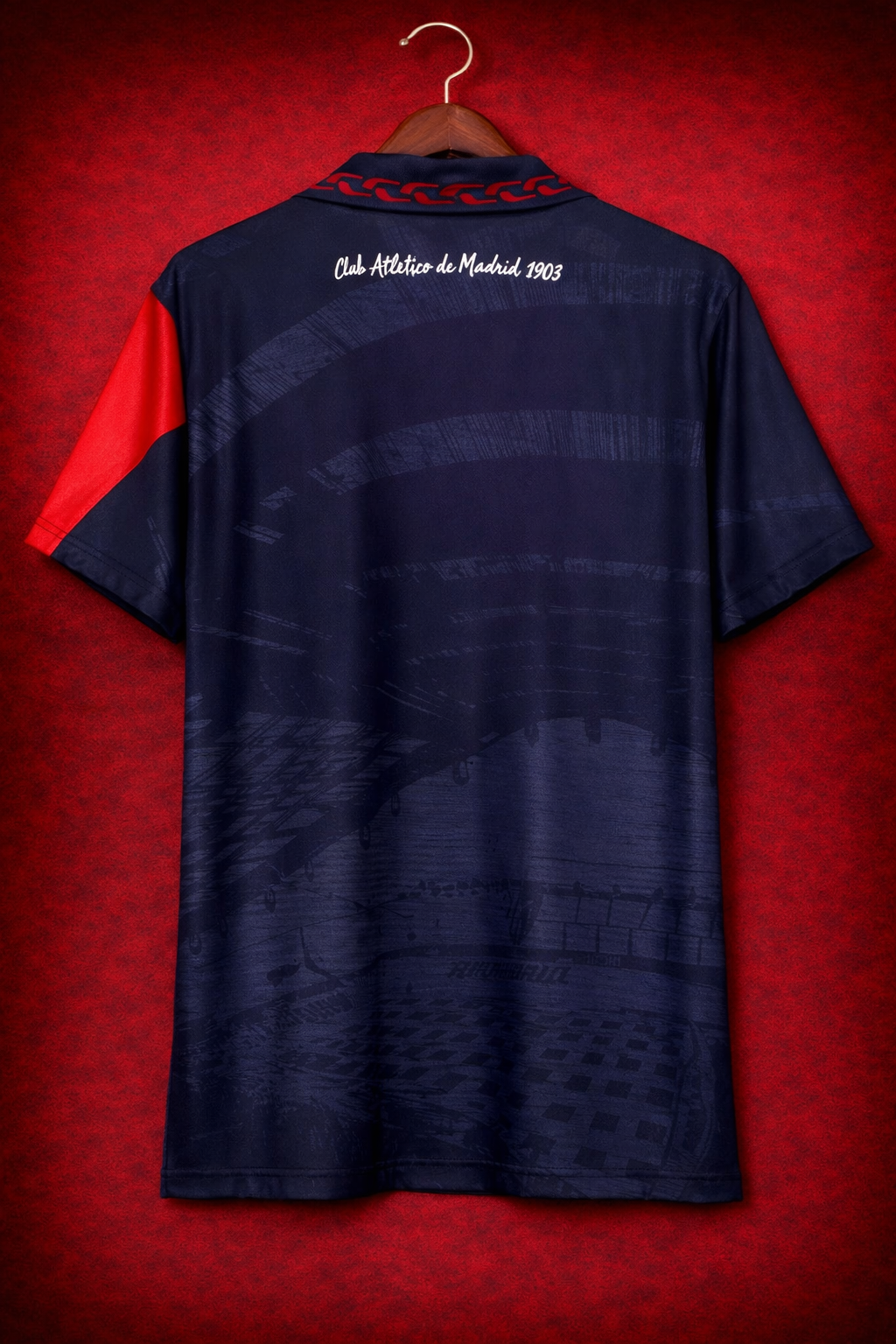 Camiseta réplica retro de Atlético de Madrid temporada 96-97 tercera