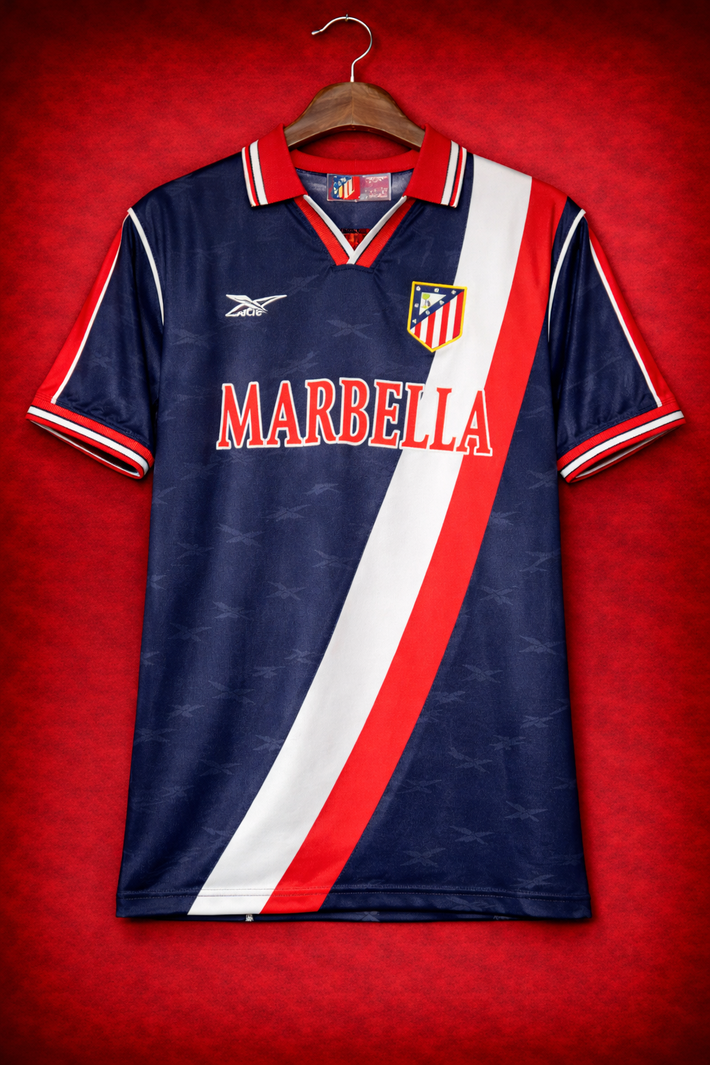 Camiseta réplica retro de Atlético de Madrid temporada 98-99 tercera