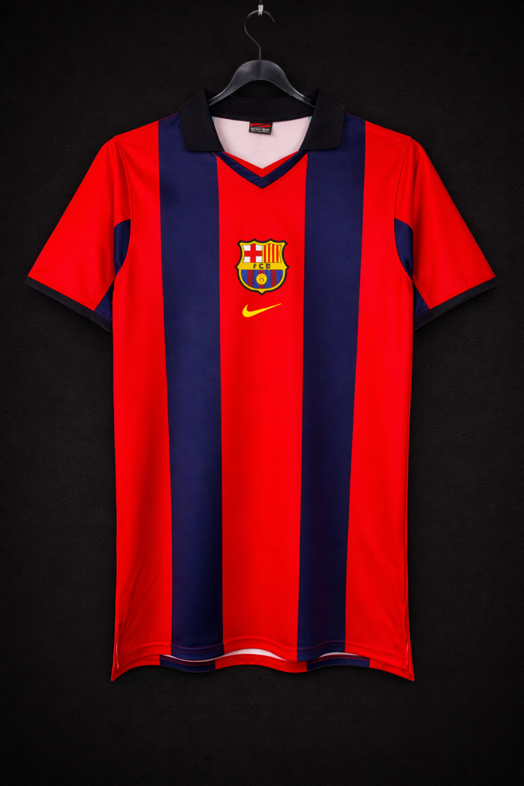Camiseta réplica retro de FC Barcelona temporada 98-99