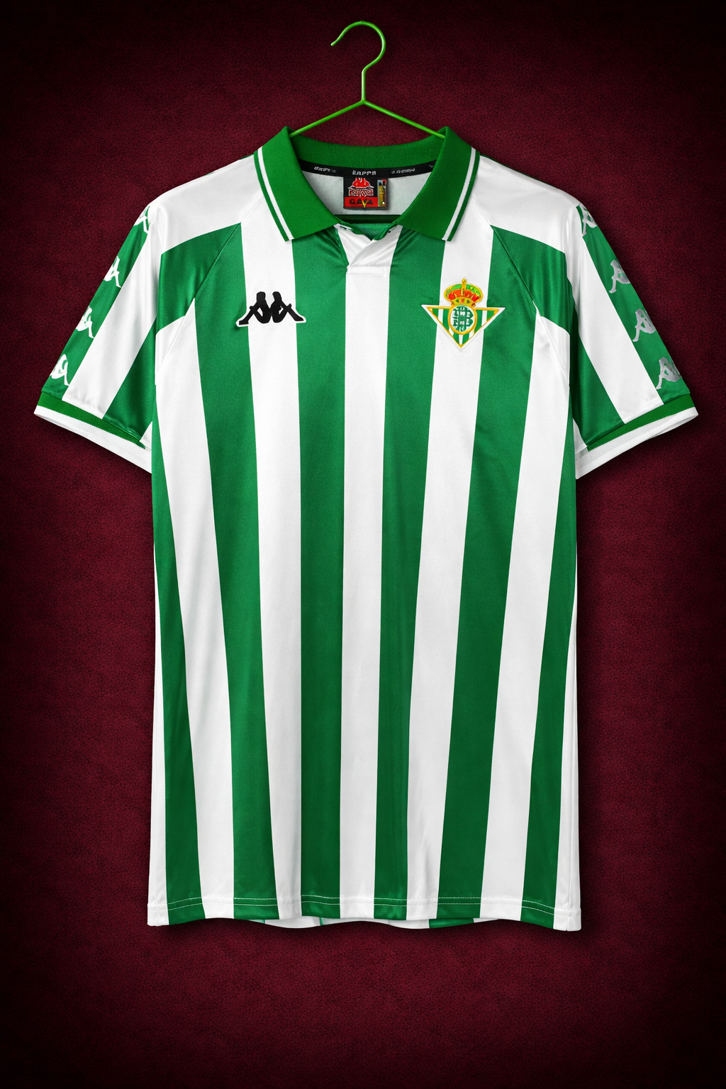 Camiseta réplica retro de Betis Balompie temporada 00-01