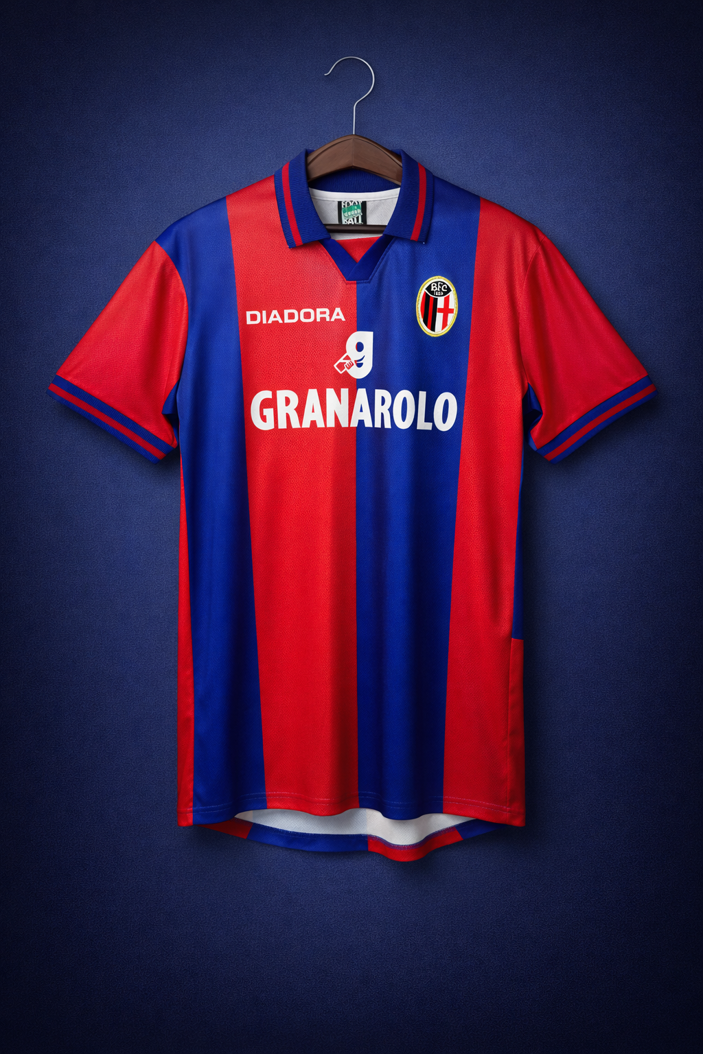 Camiseta réplica retro de Bolonia temporada 97-98