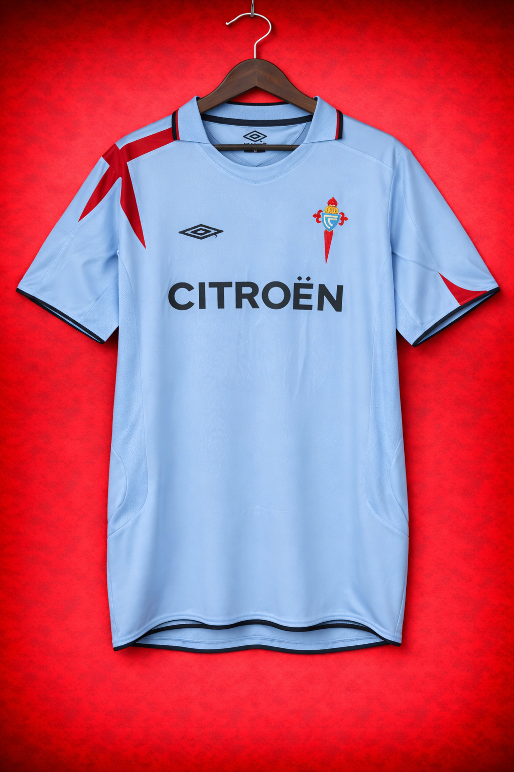 Camiseta réplica retro de Celta de Vigo temporada 05-07
