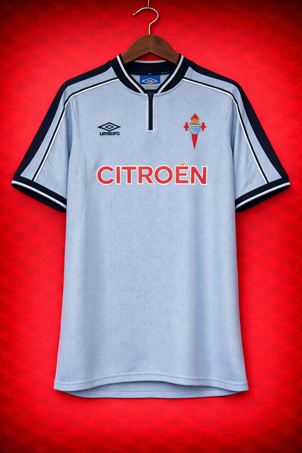 Camiseta réplica retro de Celta de Vigo temporada 99-00