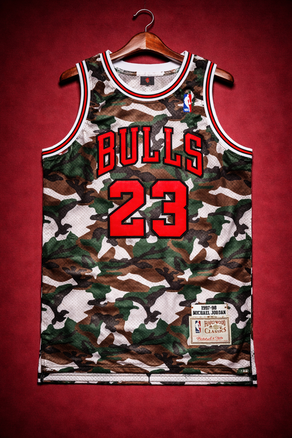 Camiseta retro Chicago Bulls serie especial