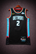 Camiseta retro Detroit Pistons