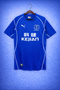 Camiseta réplica retro de Everton temporada 02-03