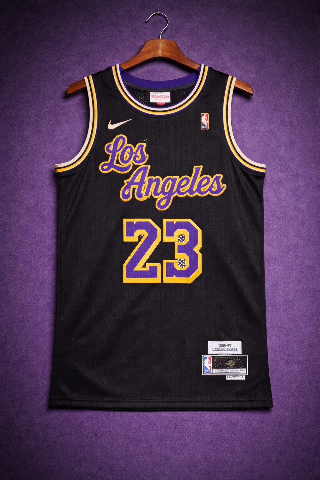 Camiseta retro Los Angeles Lakers