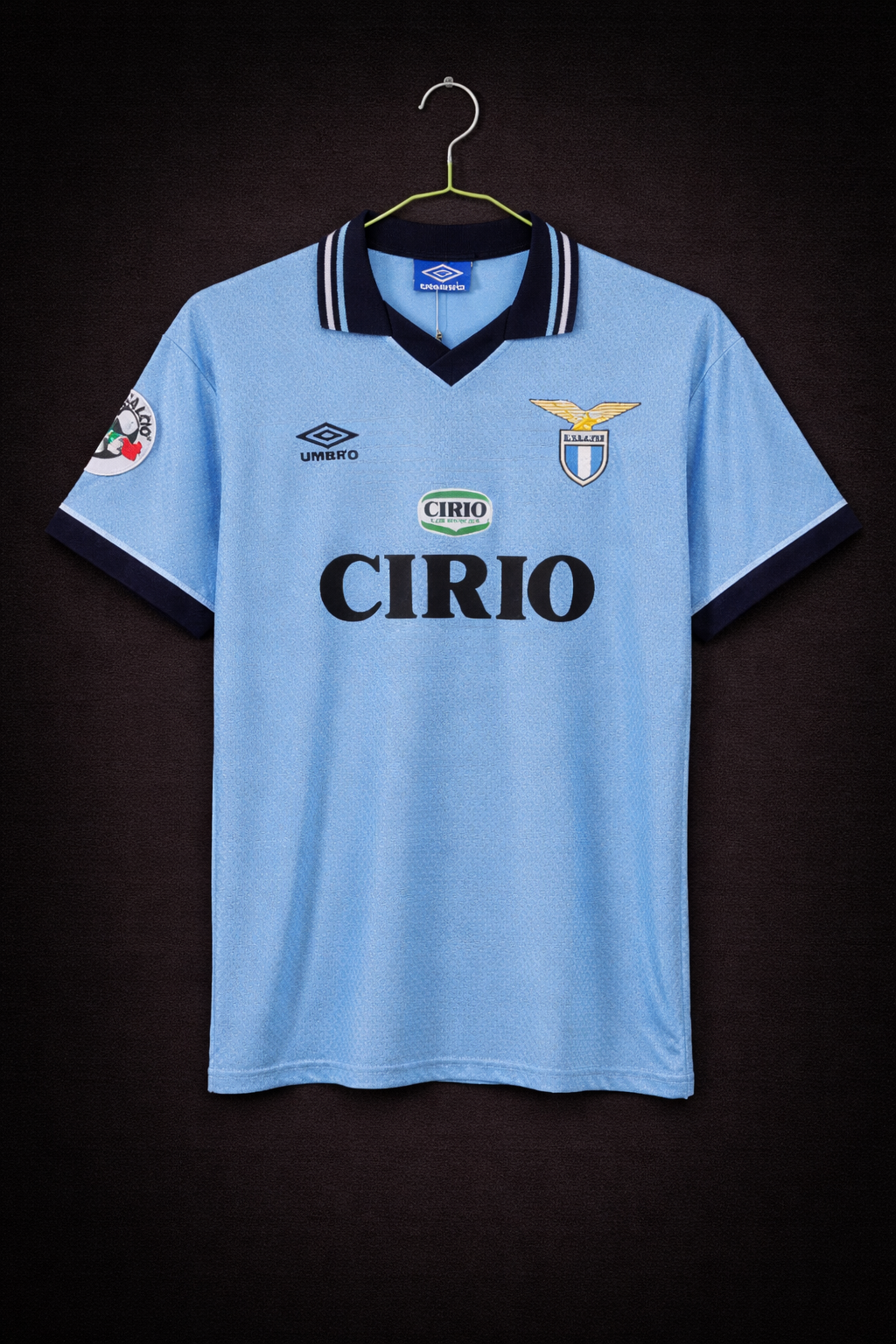 Camiseta réplica retro de Lazio temporada 96-97