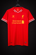 Camiseta réplica retro de Liverpool temporada 13-14