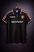Camiseta réplica retro de Manchester United temporada 98-99 visitante