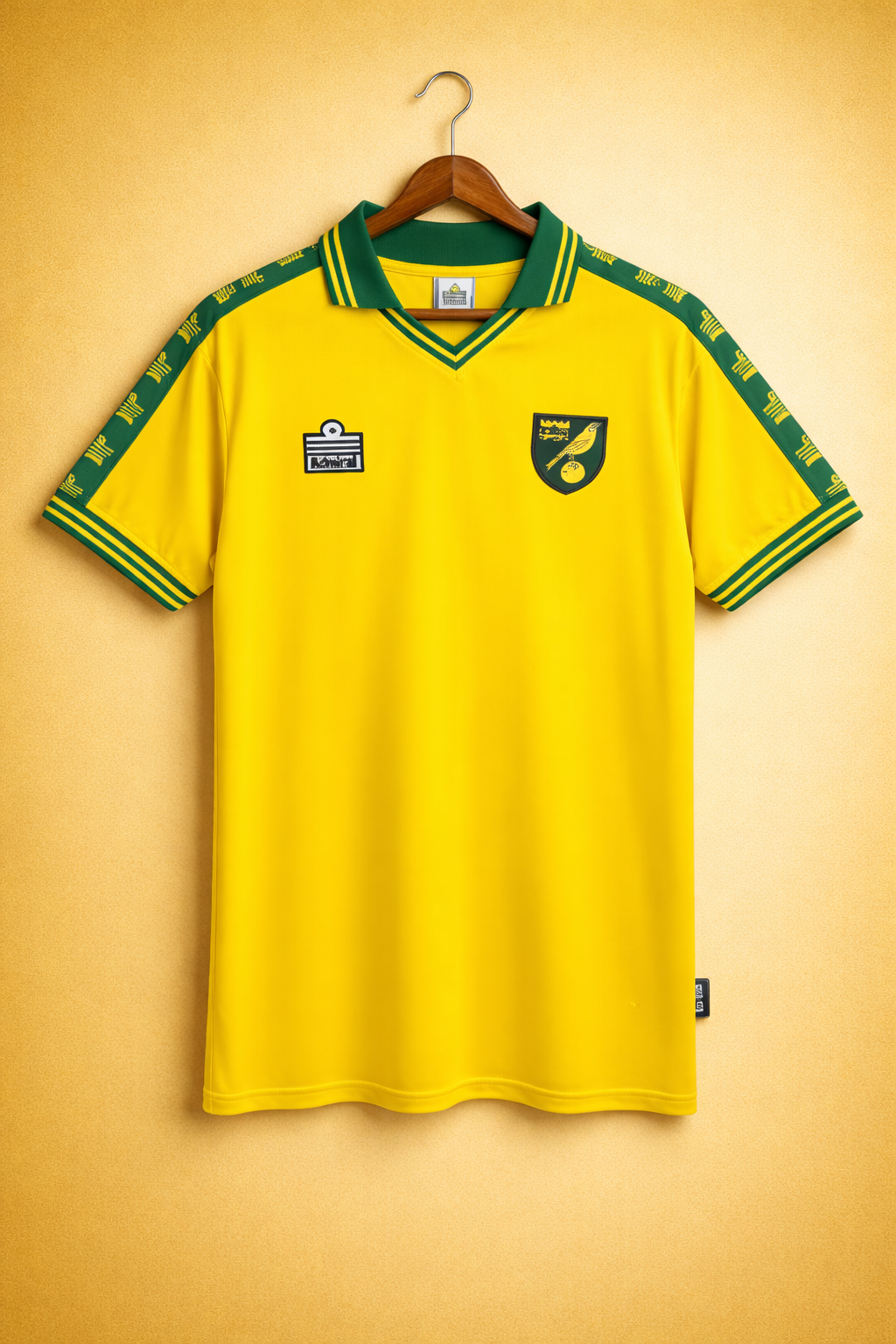 Camiseta réplica retro de Norwich temporada 76-81