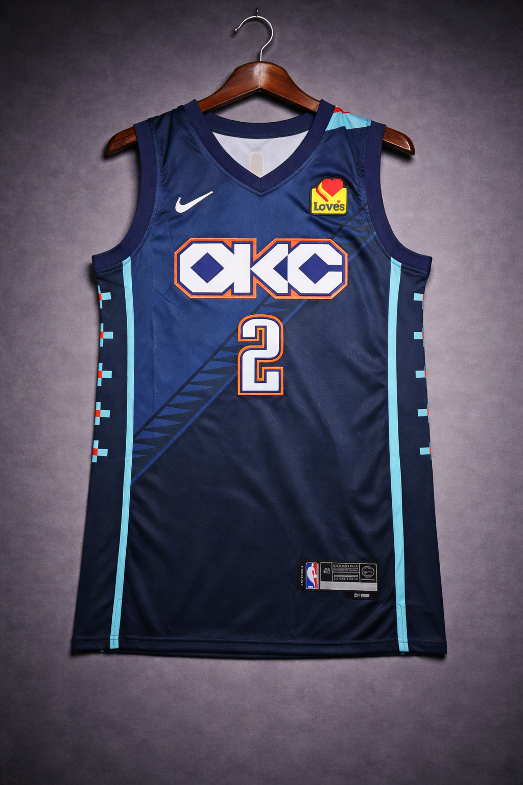 Camiseta retro Oklahoma City Thunder