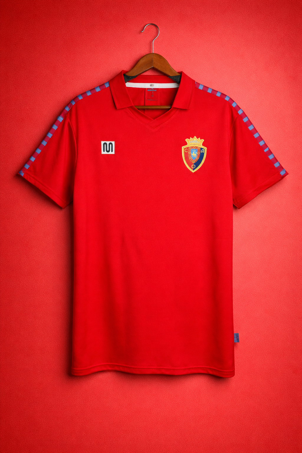 Camiseta réplica retro de Osasuna temporada 86-84