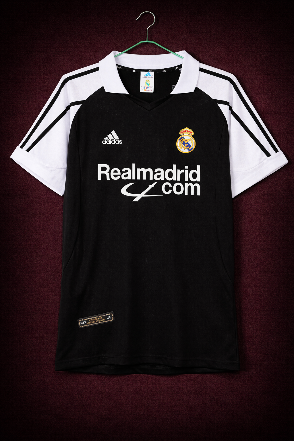 Camiseta réplica retro de Real Madrid temporada 01-02 VISITANTE