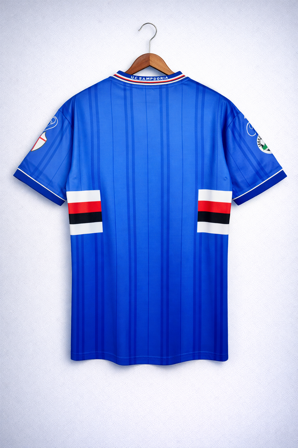 Camiseta réplica retro de Sampdoria temporada 00-01