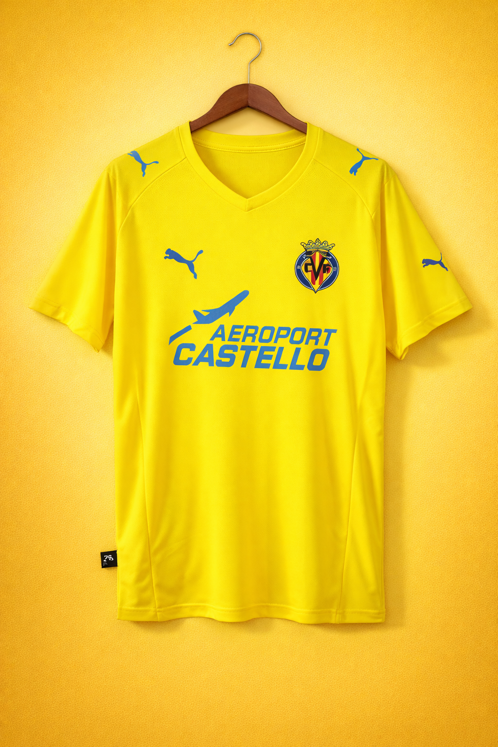 Camiseta réplica retro de Vilarreal CF temporada 08-09