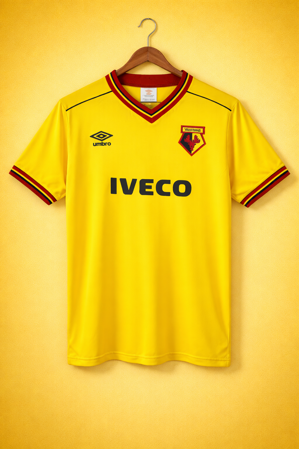 Camiseta réplica retro de Watford temporada 82-83