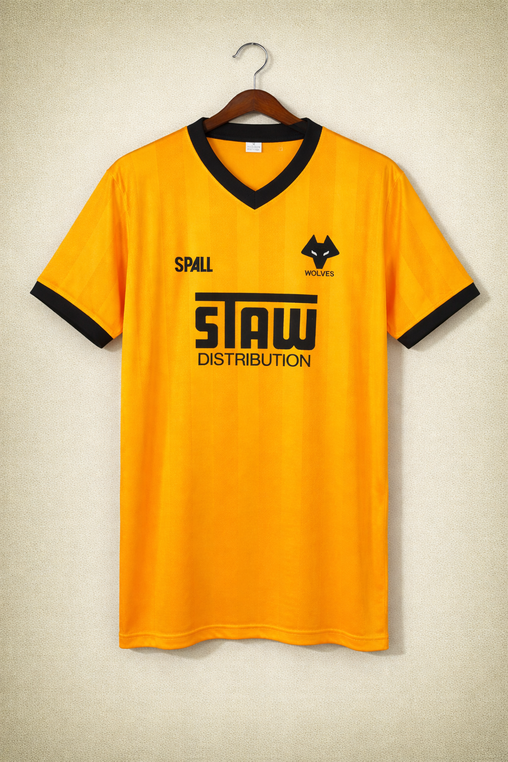 Camiseta réplica retro de Wolverhampton FC temporada 86-87
