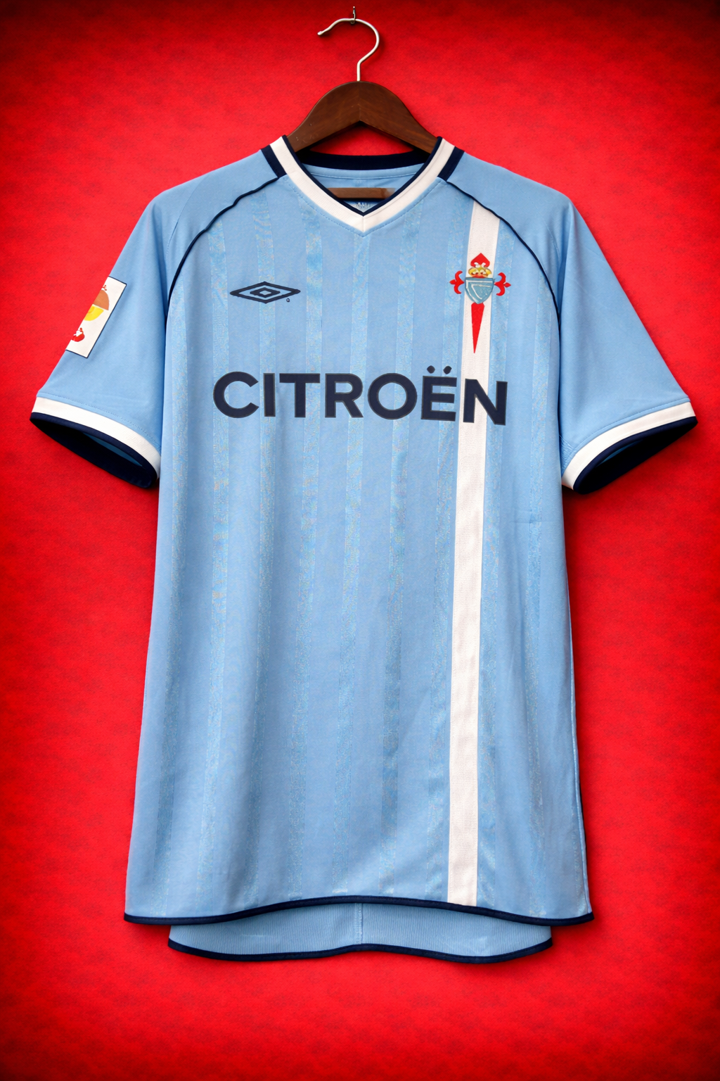 Camiseta réplica retro de Celta de Vigo temporada 01-02